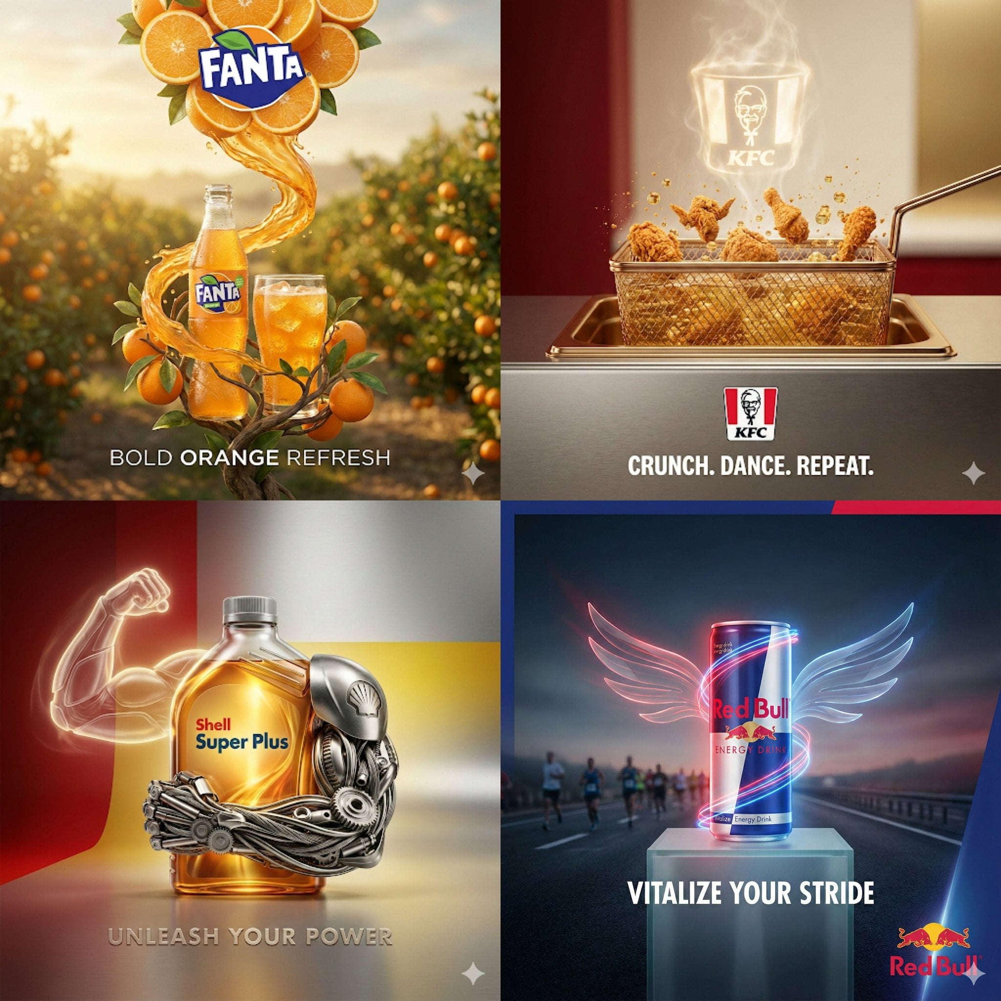 Create a realistic yet surreal creative advertisement for [PRODUCT NA…
