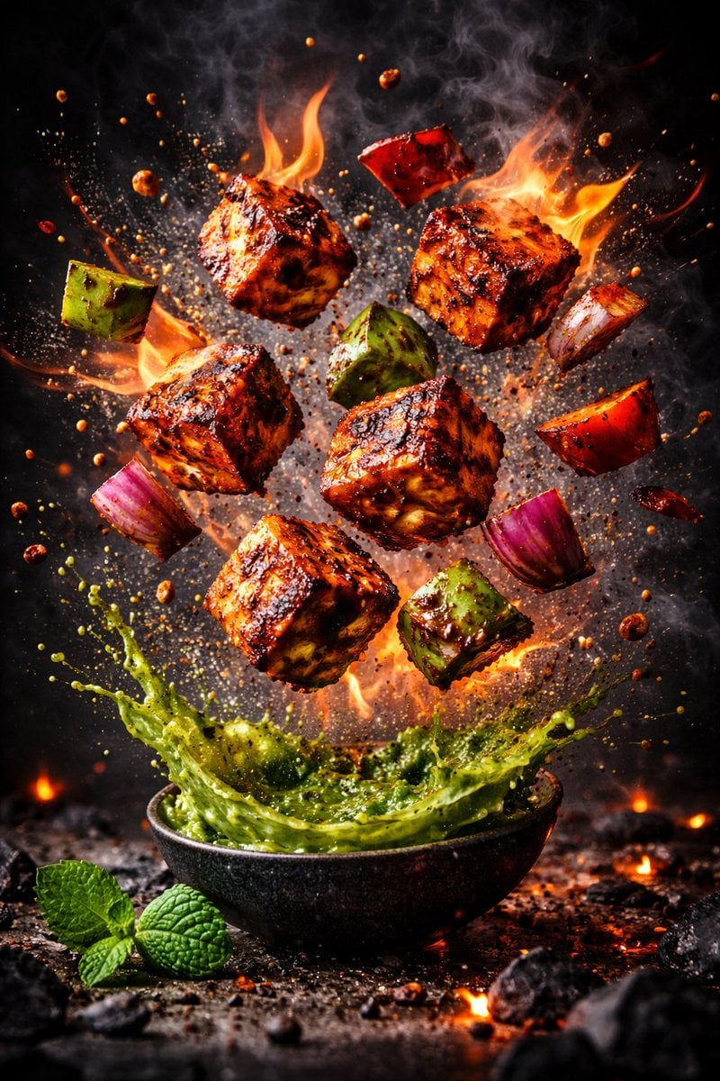 image type Hyper-realistic cinematic food photography 8K 3 4 shot typ…