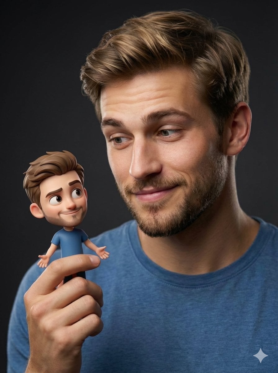 Objective Create a hyper-realistic studio portrait blending photoreal…