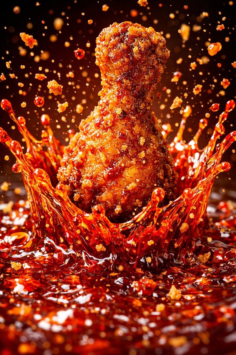project title Hyper-Visual Fried Chicken Action Series output quality…