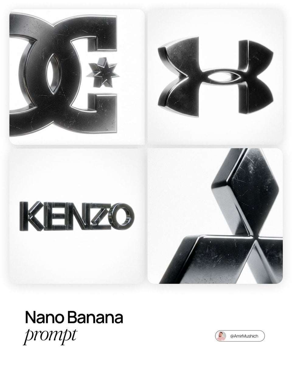BRAND NAME the official trademark logo rendered strictly as a solid 3D object maintaining the exact original…