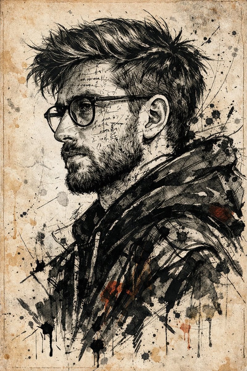 Use the uploaded photo as the main face referenc. Preserve the exact facial structure, skin tone, beard shape…