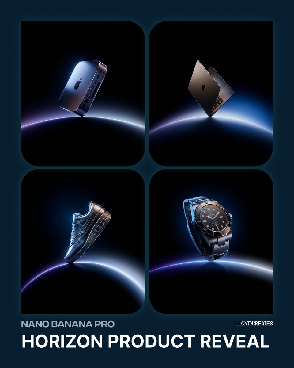 project name Premium Dark Horizon Product Reveal USER CUSTOMIZATION I…