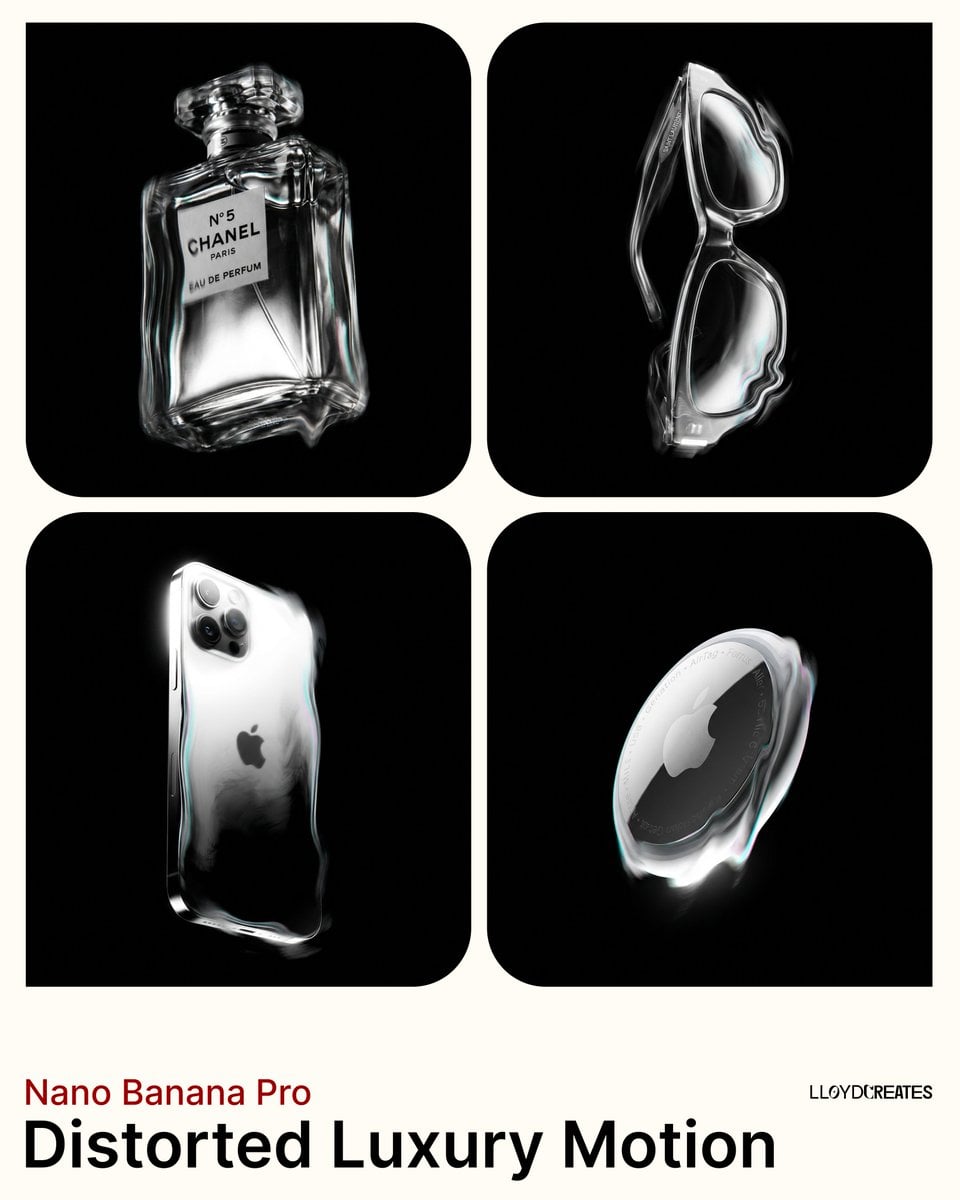 project name Distorted Luxury Motion USER CUSTOMIZATION product descr…