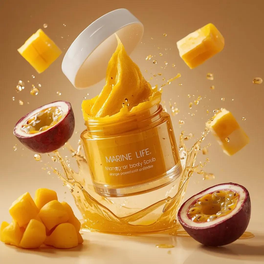 A hyperrealistic premium product photography scene of a transparent c…