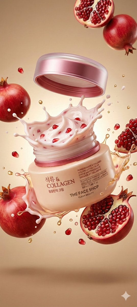 "A hyperrealistic premium product photography scene of a smooth beige…