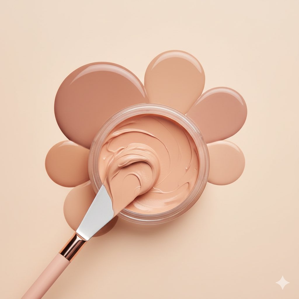 prompt type viral makeup product visual ASMR- product showcase produc…