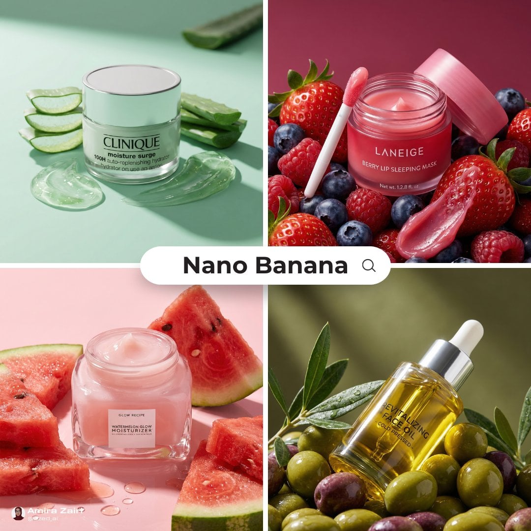 product premium skincare product ad the product placed directly on an…