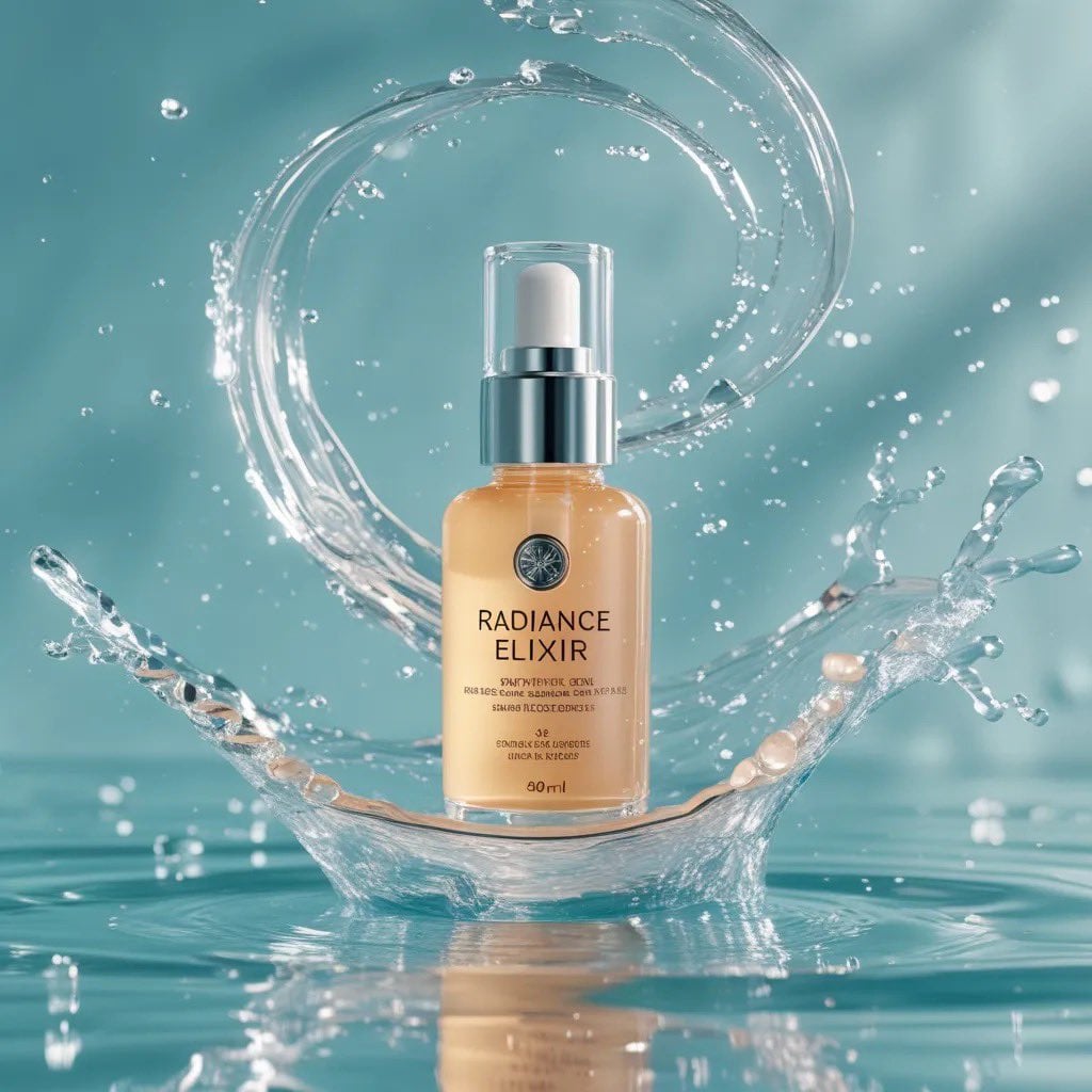 Luxury skincare commercial, ultra-premium aesthetic. Use the provided…