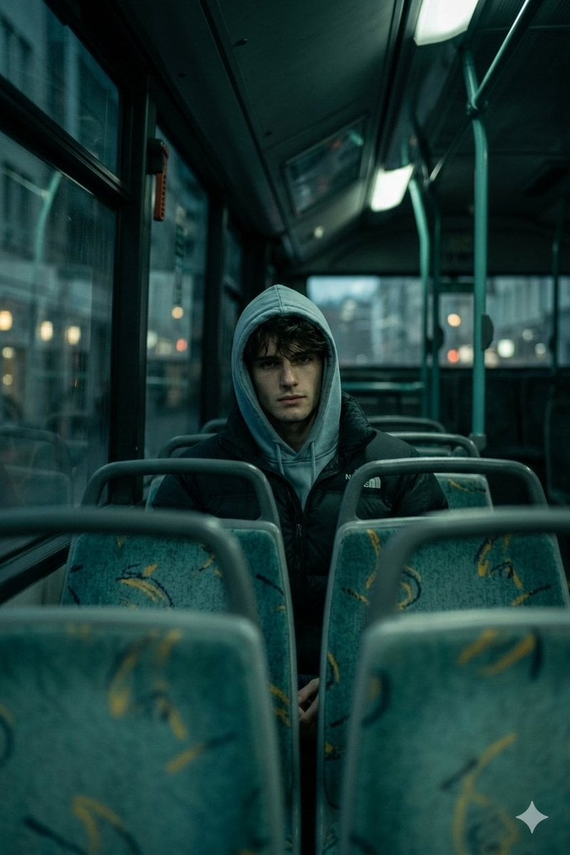 Create A deeply atmospheric and cinematic interior shot, captured fro…