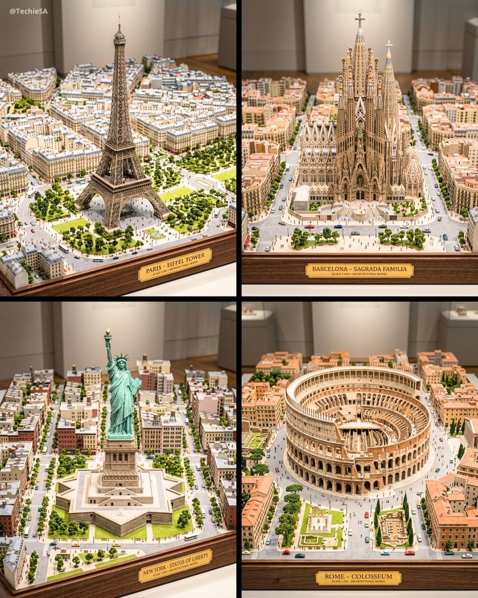 Ultra-detailed large-scale miniature architectural diorama of the [LA…