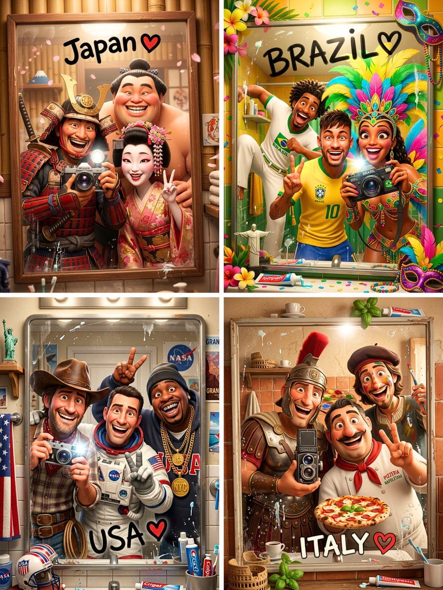 High-quality stylized 3D CGI Pixar-style render, vertical 3:4 composi…