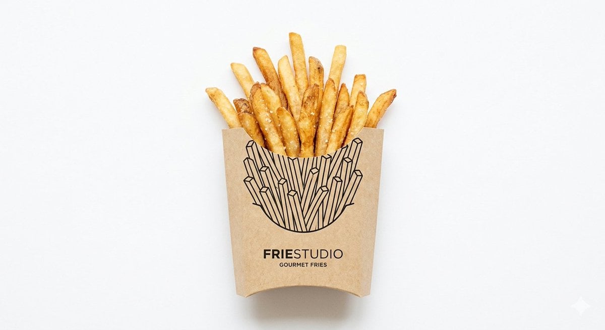 minimal studio shot on pure white background, real [Food Name] emergi…
