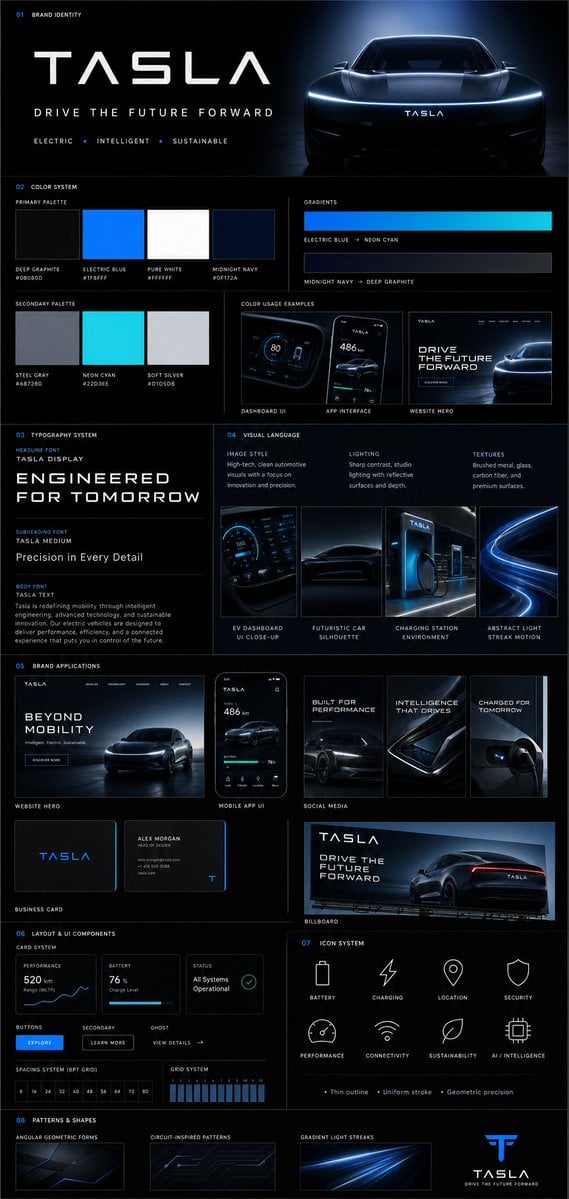 title Premium Vertical Brand Guideline Board 4 5 brand inputs brand name BRAND NAME industry INDUSTRY / NICHE…