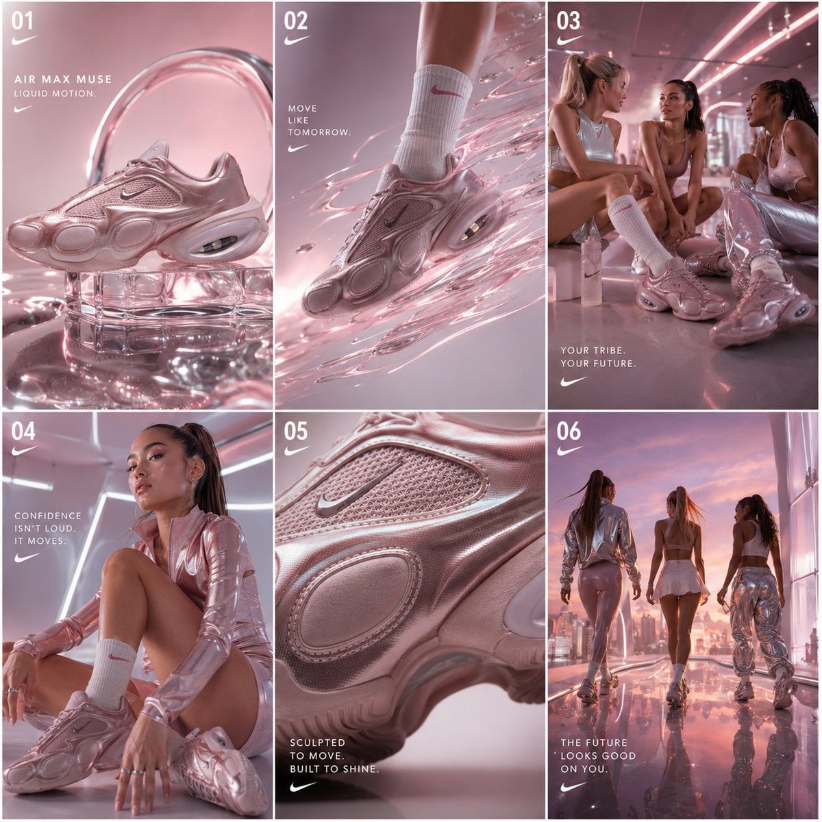 NIKE AIR MAX MUSE “LIQUID CHROME FEMININITY” ULTRA PREMIUM MASTER JUM…