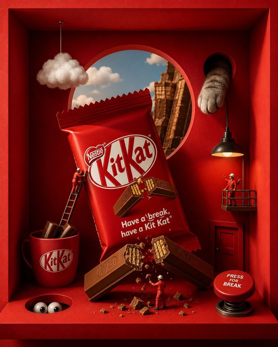 ACT AS: A world-class luxury commercial art director, surreal product…