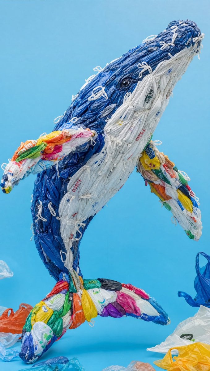 A highly detailed realistic photograph of a creative sculpture of a […