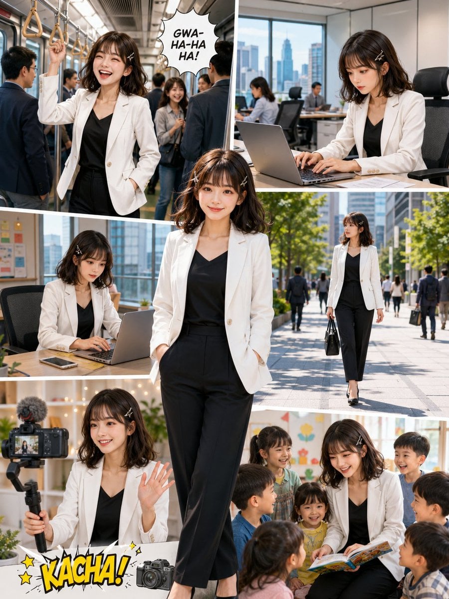 "title": "Corporate Lifestyle Manga-Style Photo Collage", "image_type…