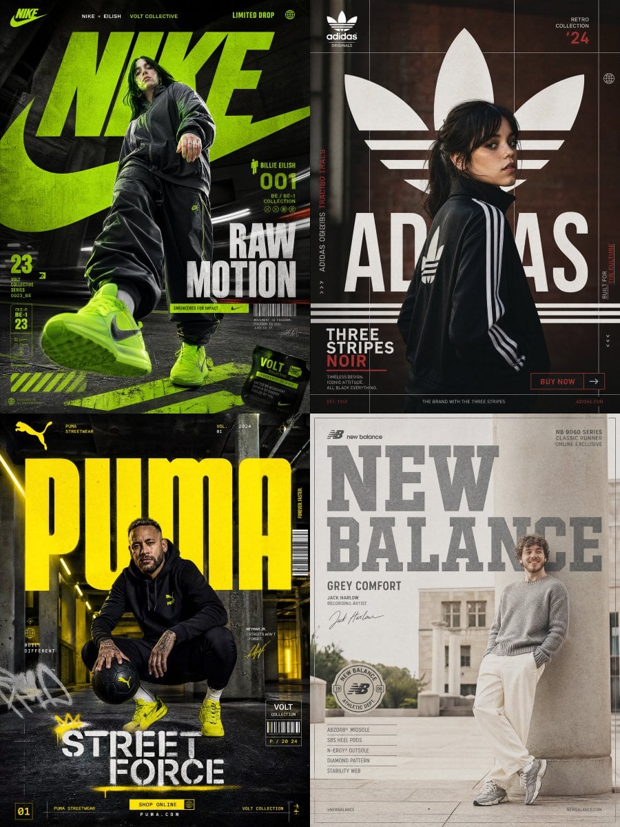 Nike × Billie Eilish — "RAW MOTION" FORMAT: Ultra-Premium Streetwear…