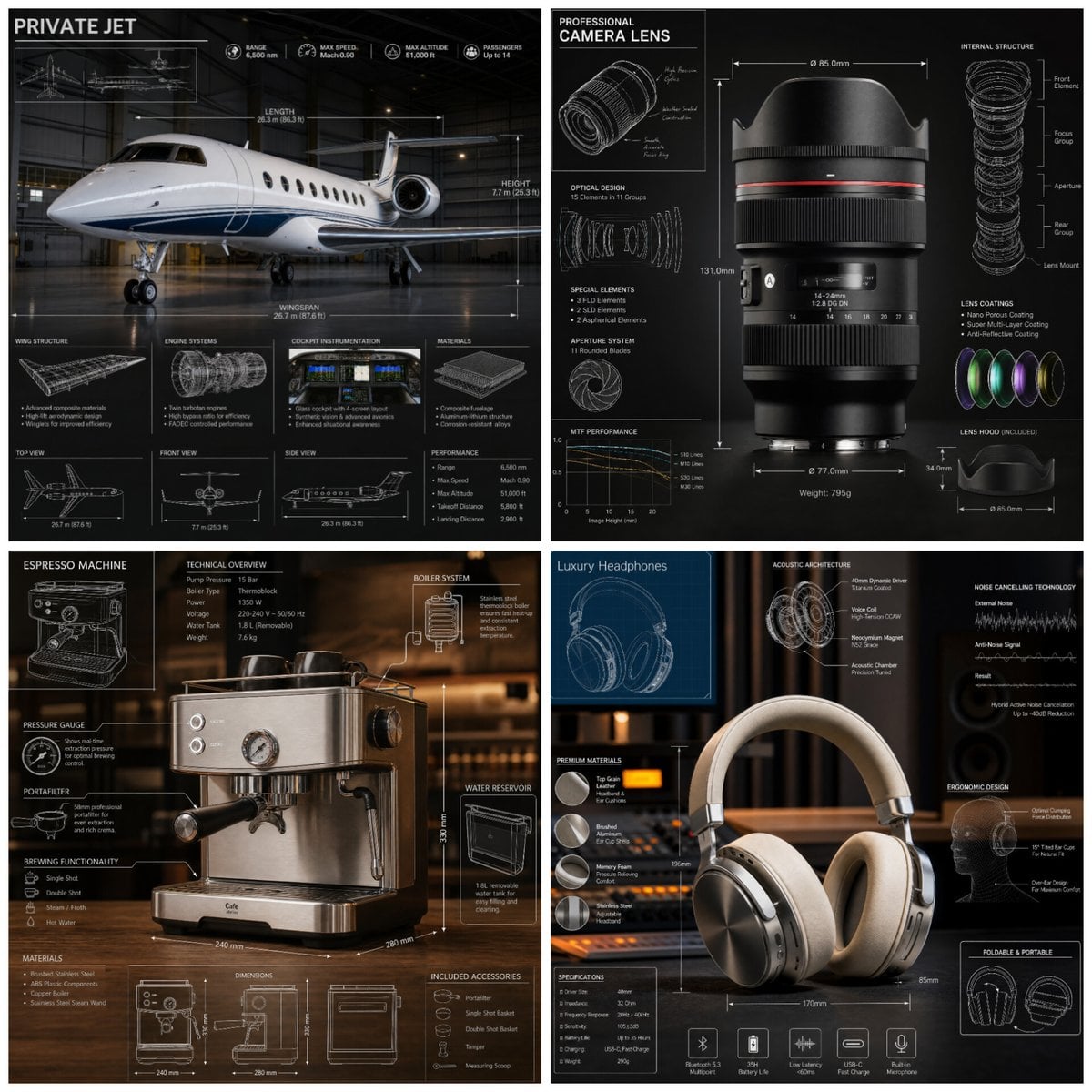 Premium technical infographic of [Object]. Use the reference image on…