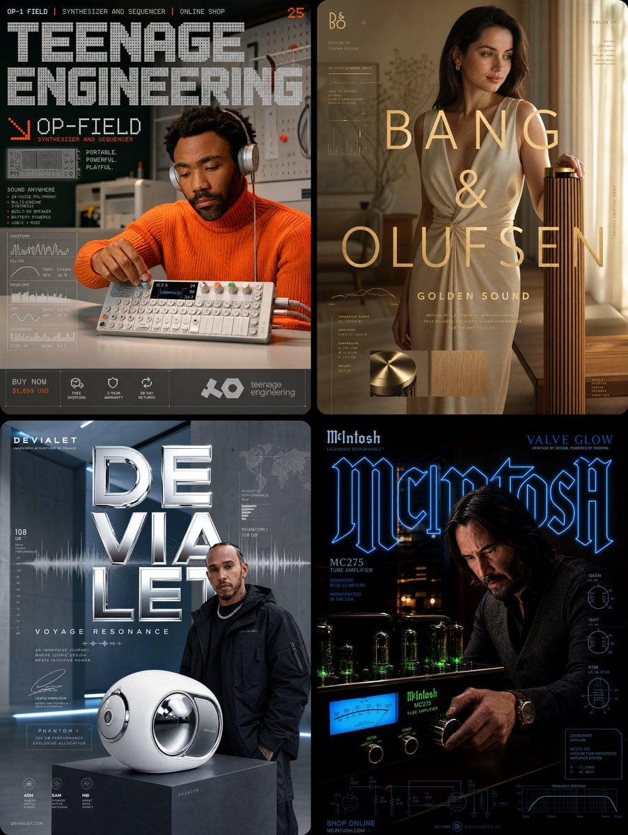 Teenage Engineering × Donald Glover — "OP-FIELD" FORMAT: Ultra-Premiu…