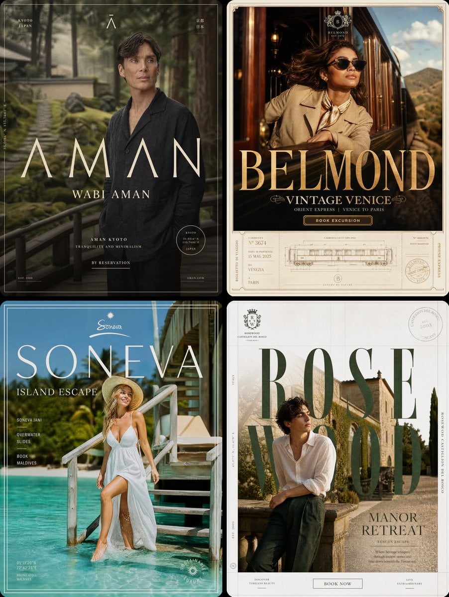 Aman Resorts × Cillian Murphy — "WABI AMAN" FORMAT: Ultra-Premium Hos…