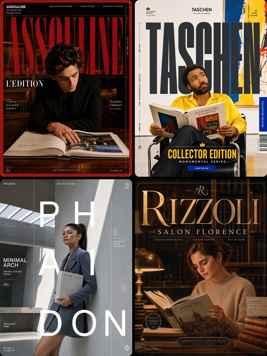 Assouline × Timothée Chalamet — "L'EDITION" FORMAT: Ultra-Premium Boo…