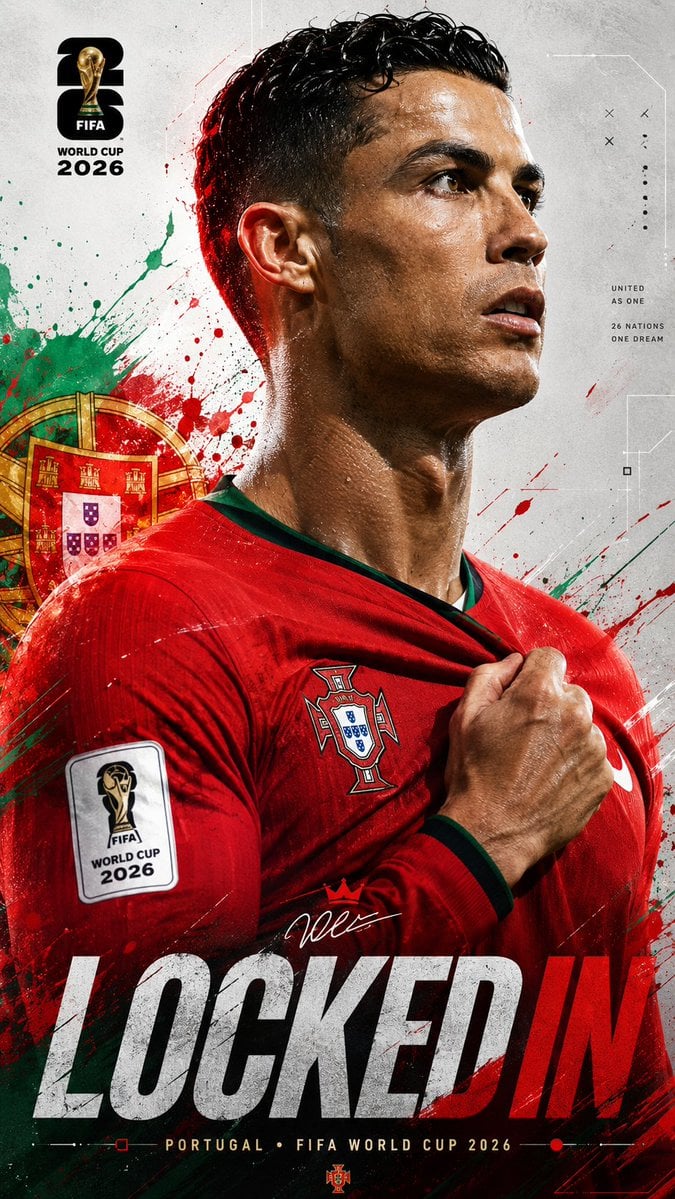 type: image_generation_prompt { "title": "Universal FIFA World Cup 2026 Locked In Poster", "aspect_ratio": "9…