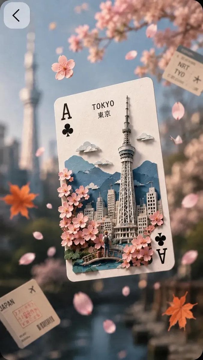 Ultra-detailed fantasy travel poster inspired by Japan, featuring a f…