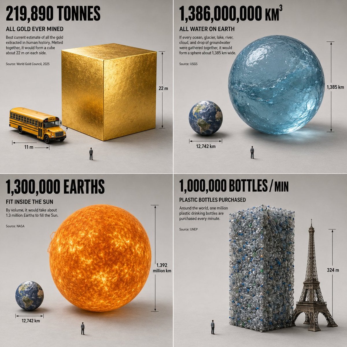 A clean isometric 3D render that turns a single abstract statistic in…