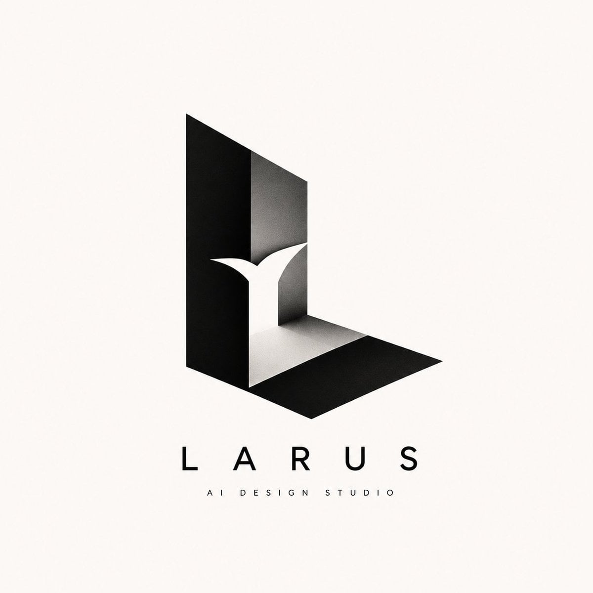Create a clean premium logo design for [Brand Name] based on the lett…