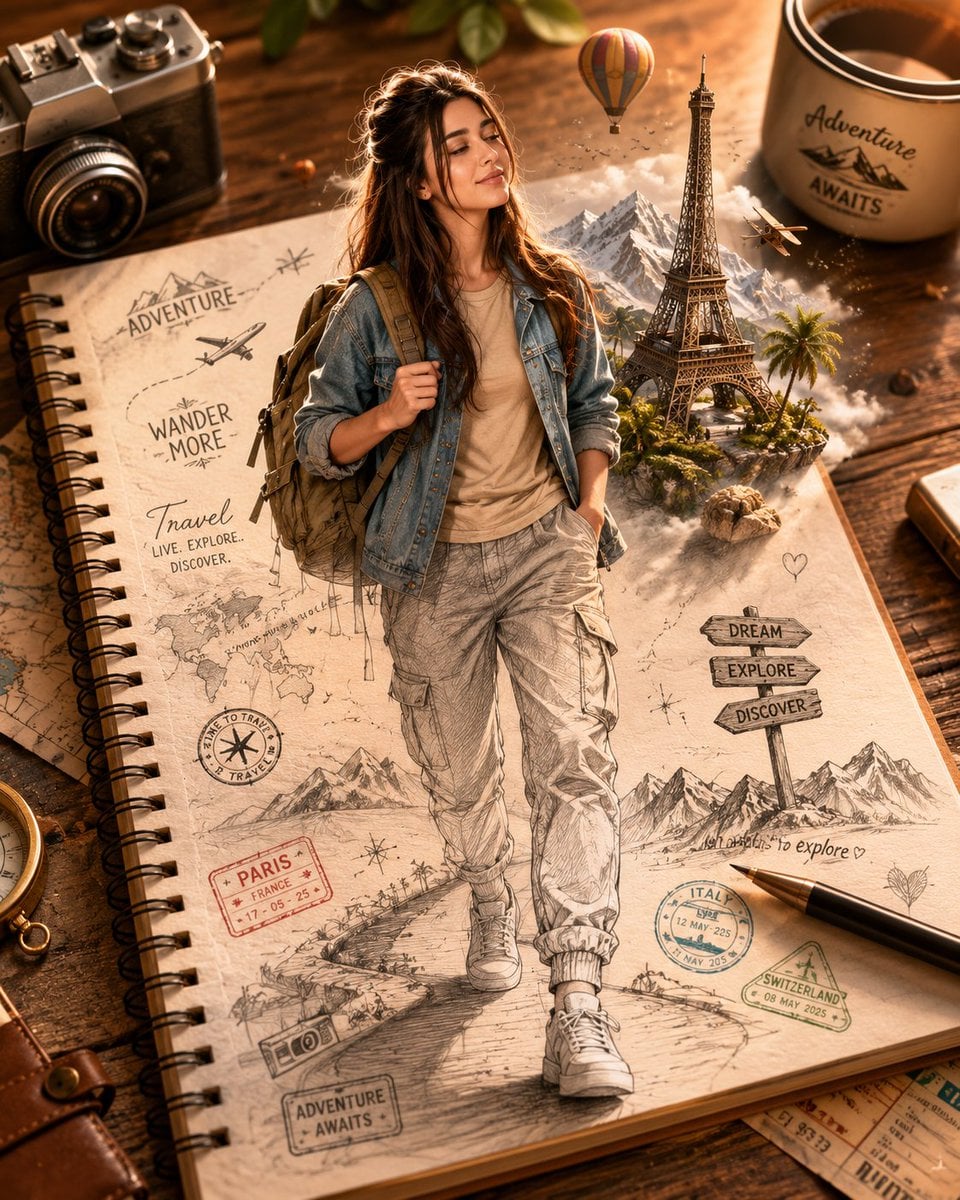 Create a stunning ultra-realistic 3D illusion artwork using the uploa…