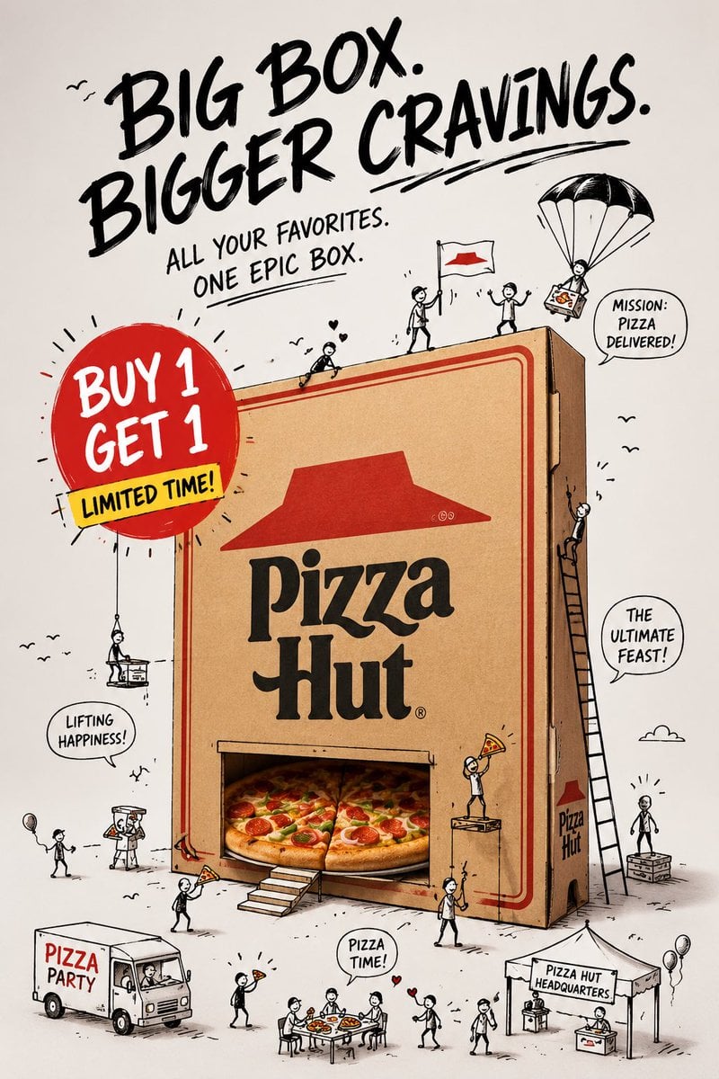 Create a premium mixed-media advertising poster in vertical format us…