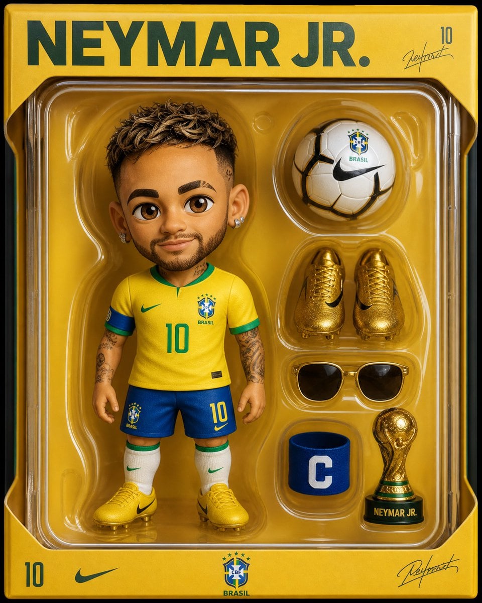 Create a stylized collectible toy package featuring [Character Name].…