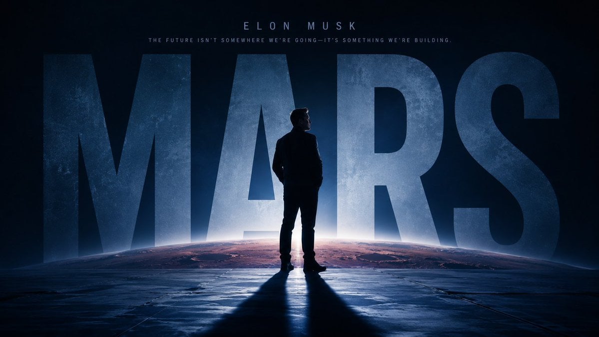 A striking minimalist cinematic poster with a solid [Background Color…