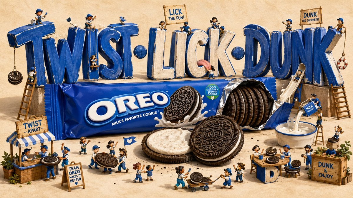 do this for a famous food brand, 16:9 INPUT ::= [FOOD_PRODUCT] + [PRO…