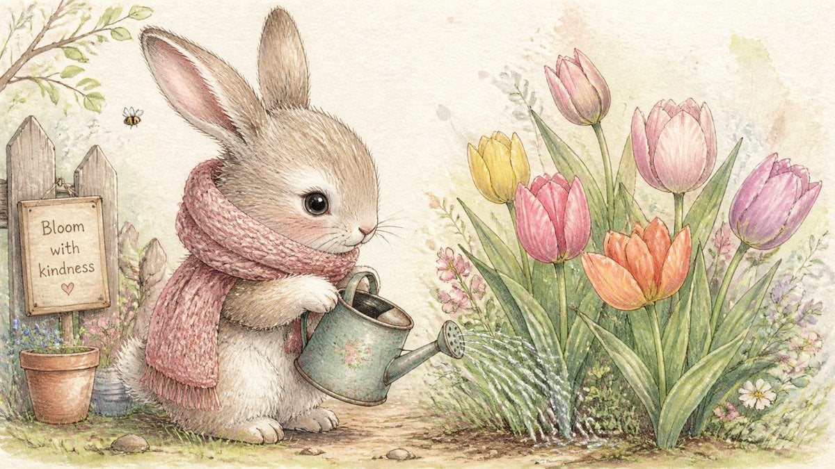 Cute hand-drawn illustration of [Subject], soft pencil outlines, warm…